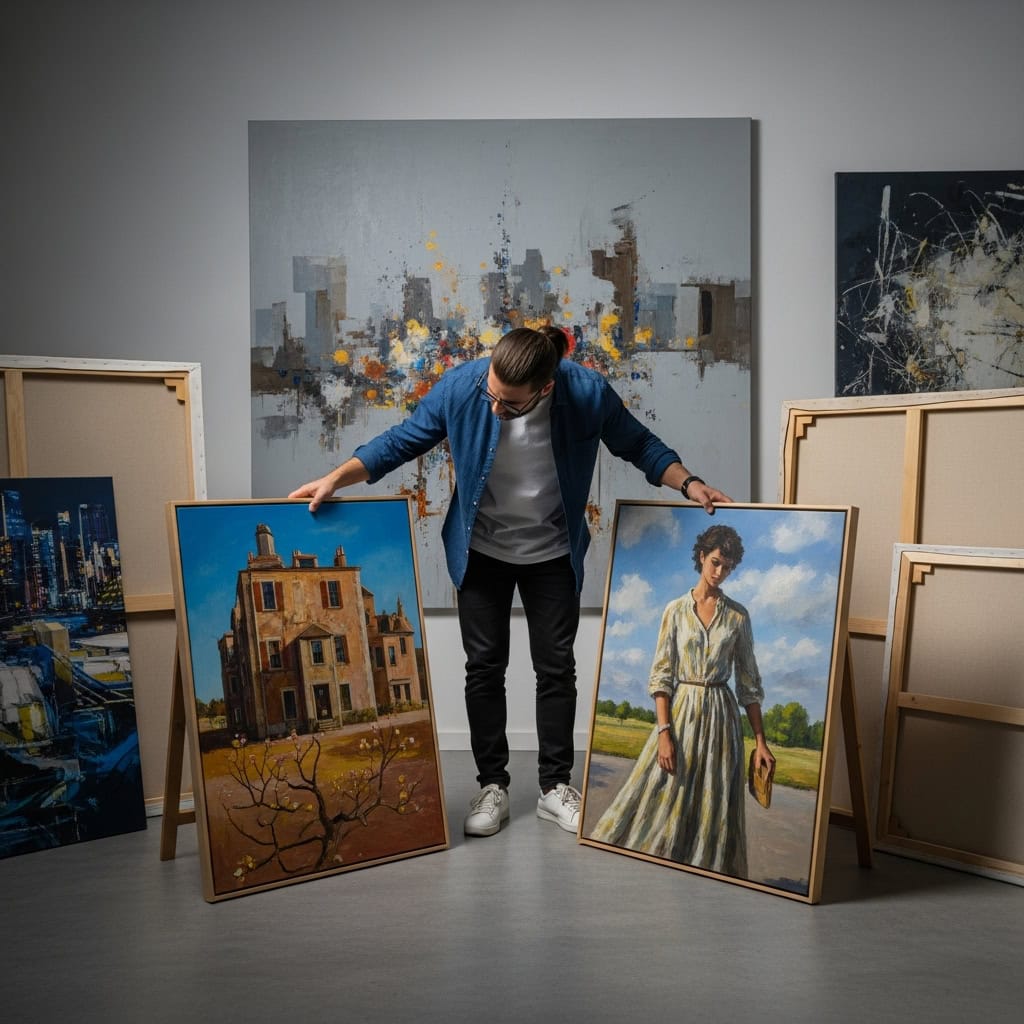 ## Passo 4: Selecione Suas Melhores Obras