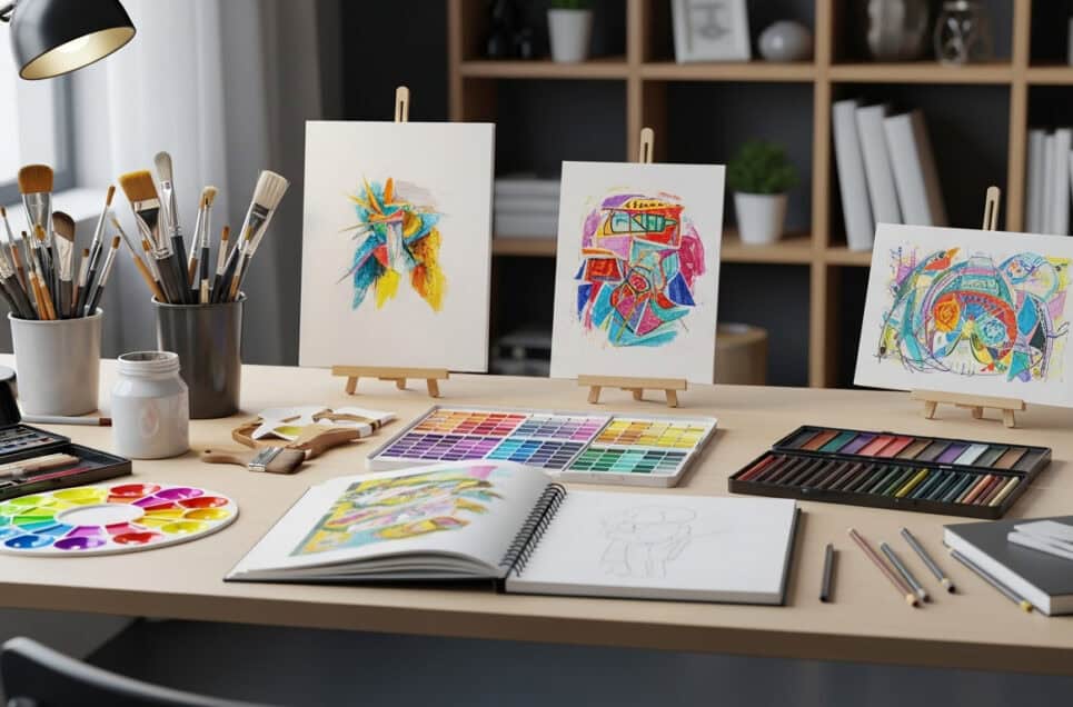 Como Começar a Construir um Portfólio de Arte do Zero