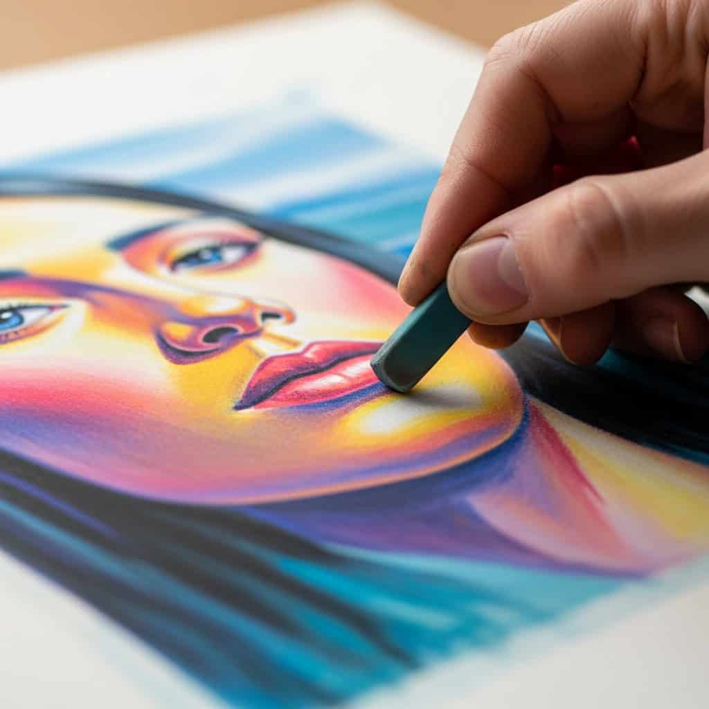 9. Arte com Giz Pastel