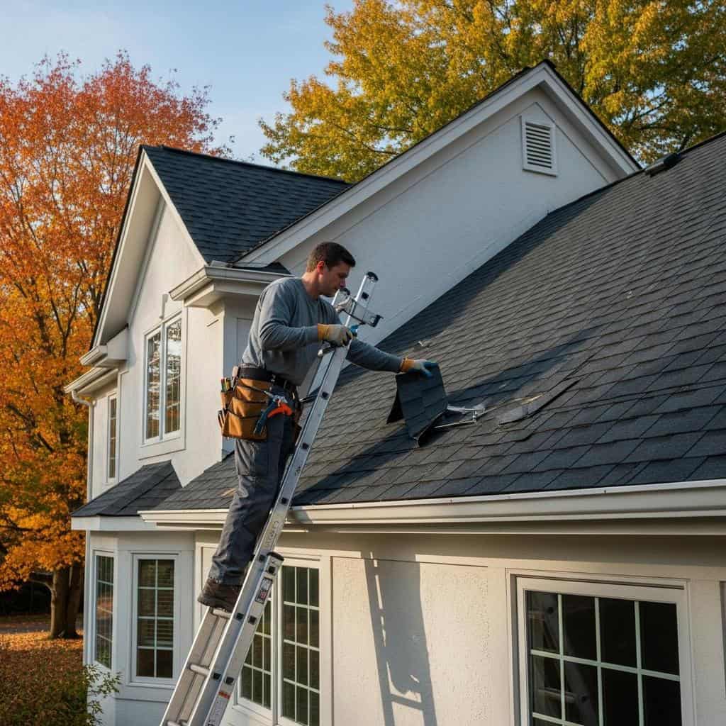 3. Revisão do telhado