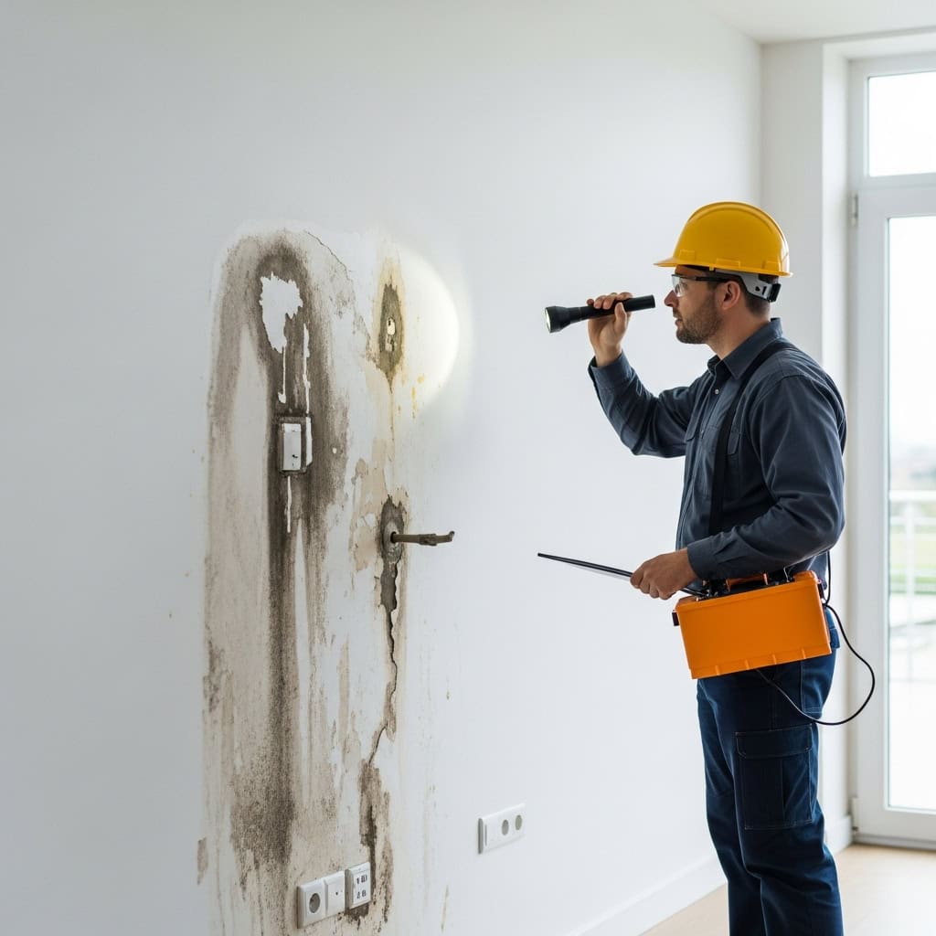 8. Checagem de infiltrações e umidade