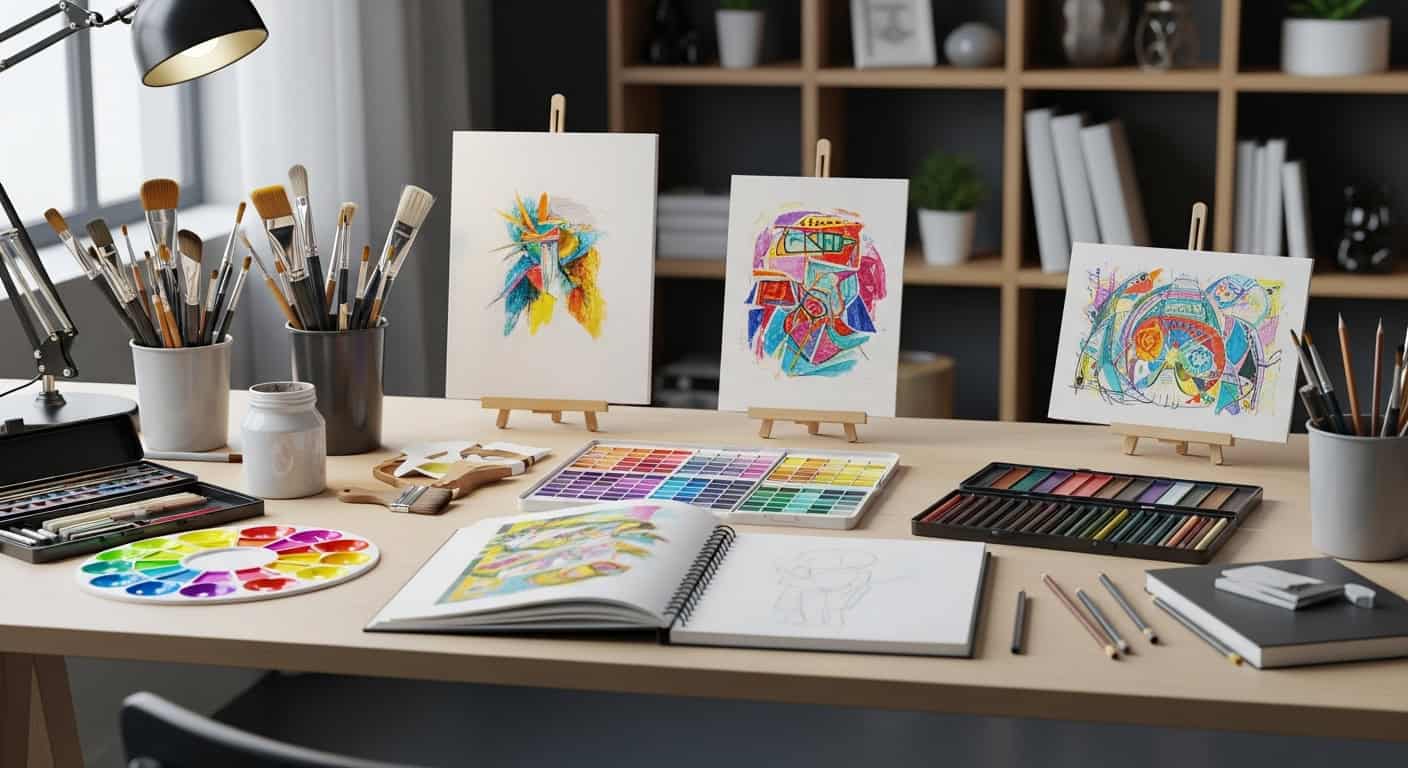 Como Começar a Construir um Portfólio de Arte do Zero