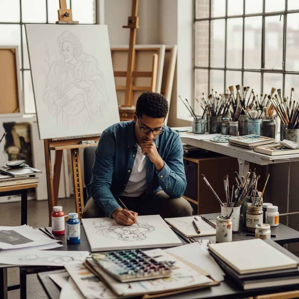 ## Passo 1: Defina Seus Objetivos Artísticos