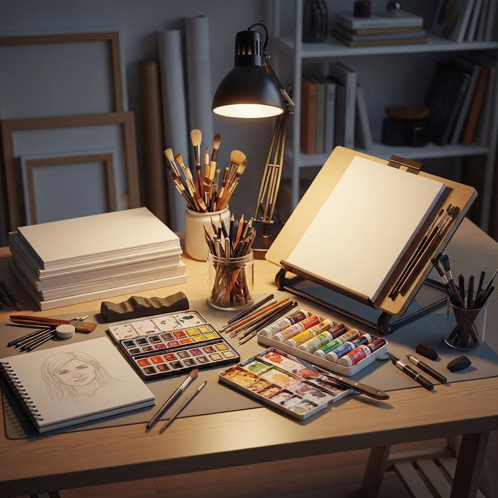 ## Passo 2: Organize Seus Materiais e Espaço de Trabalho