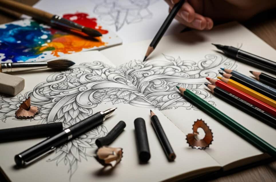 12 Técnicas Criativas para Aprimorar Suas Habilidades de Desenho