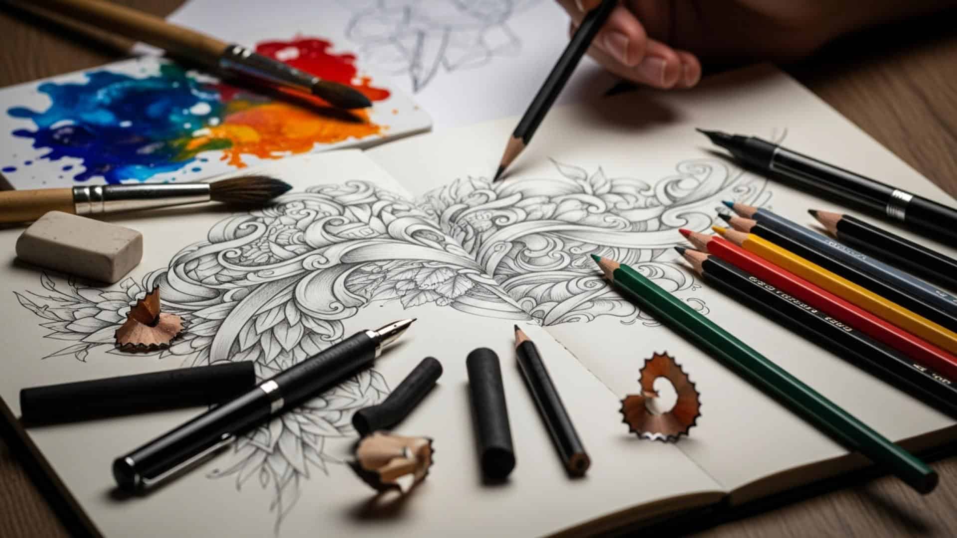 12 Técnicas Criativas para Aprimorar Suas Habilidades de Desenho