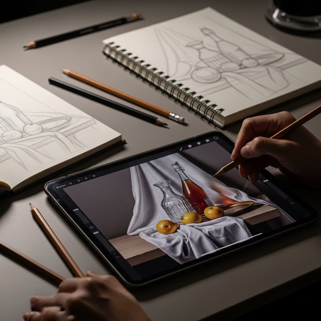 2. Uso de Referências Fotográficas