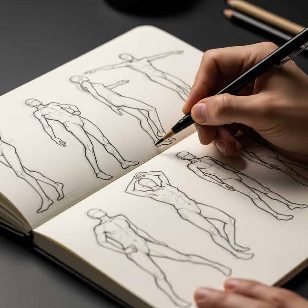 3. Esboço de Gestos Rápidos