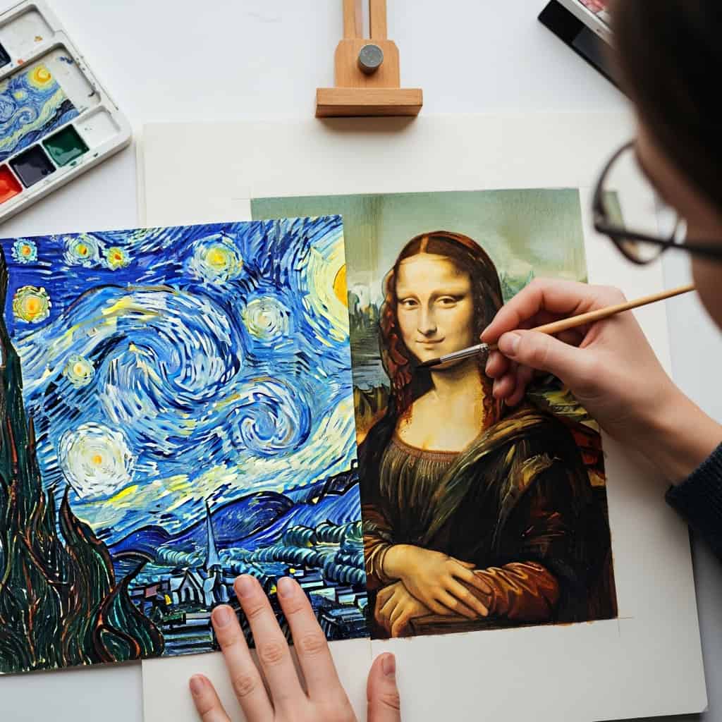 6. Reinterpretação de Obras Famosas